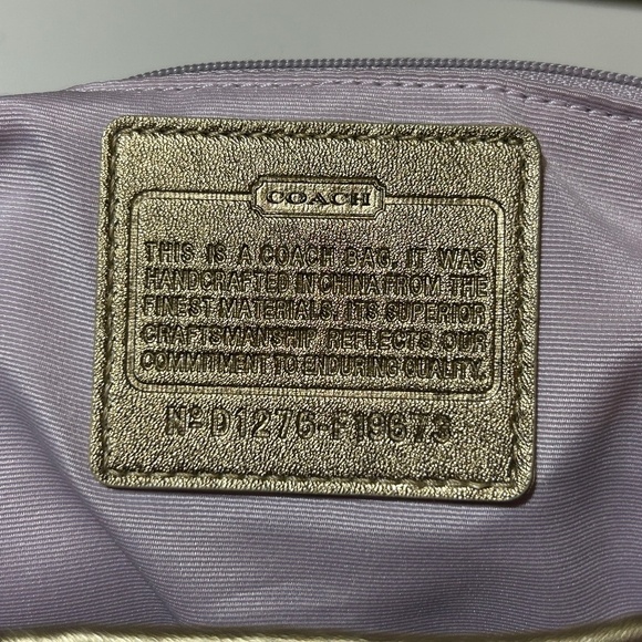 Coach Kyra Signature Logo Drawstring Backpack main image 4